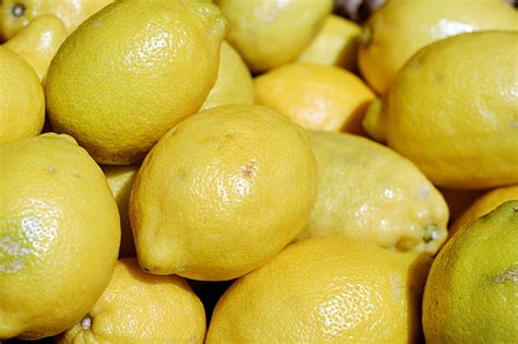 Free Photo Lemons Yellow Fruit Vitamins Fruits Sour Citrus Fruit