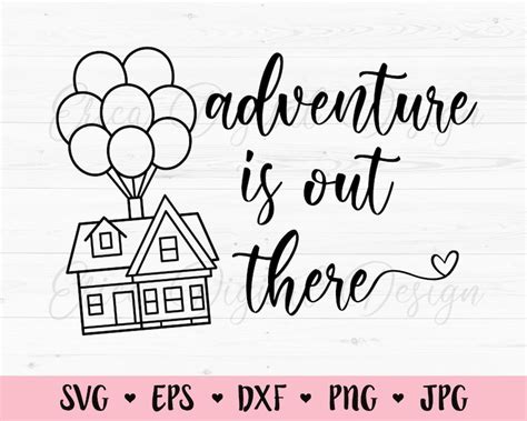 Free 115 Silhouette Disney Up House Svg Svg Png Eps Dxf File