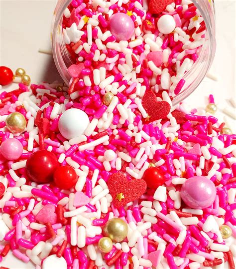 Sweetheart Sprinkle Mix The Dessert Stand Westminster Co Serving