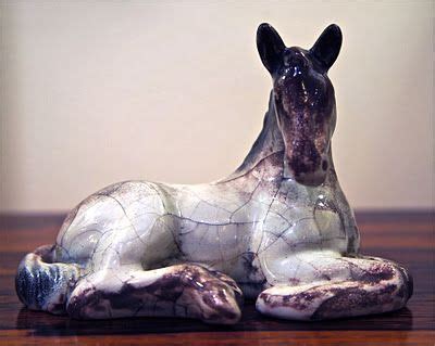 A Precious Equine Figurine From Michael Andersen Son Made On The