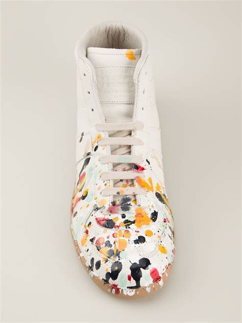 Check spelling or type a new query. MAISON MARTIN MARGIELA / paint splatter sneakers ...