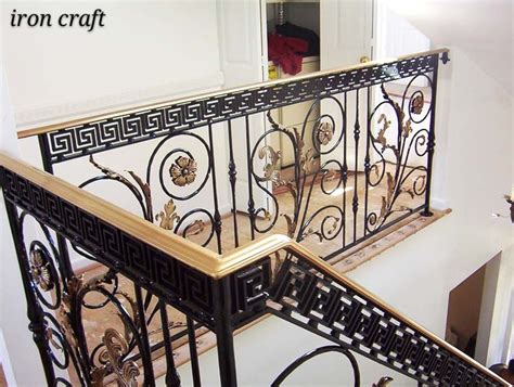 Ms Wrought Iron Staircase Railing By Iron Craft Ms Wrought Iron