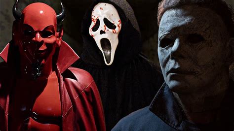 Michael Myers Vs Ghostface Vs The Red Devil Vs Leatherface Vs Jigsaw F