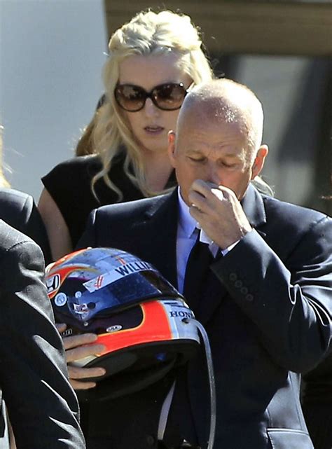Indycar Driver Dan Wheldon Tearfully Remembered