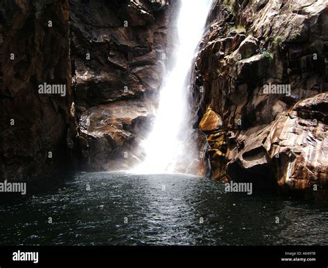 Waterfall Kakadu National Park Northern Territory Australia Stock Photo