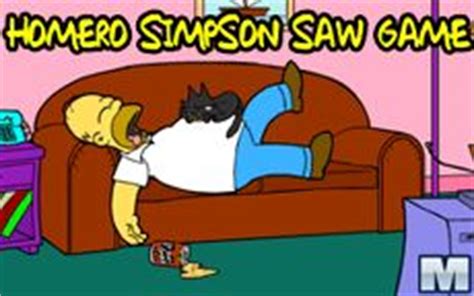 Lisa simpson es la única que puede salvar al resto de la familia! Homero Saw Game - Macrojuegos.com