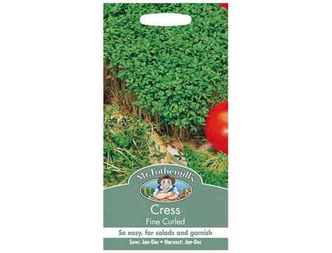 Cress Seeds Fine Curled Knights Garden Centres