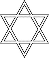 Star of David Coloring Page