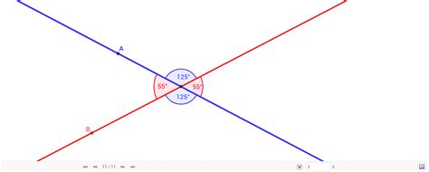 Angles between 0° & 360°. Theorem 01 - Vertically Opposite Angles - GeoGebra