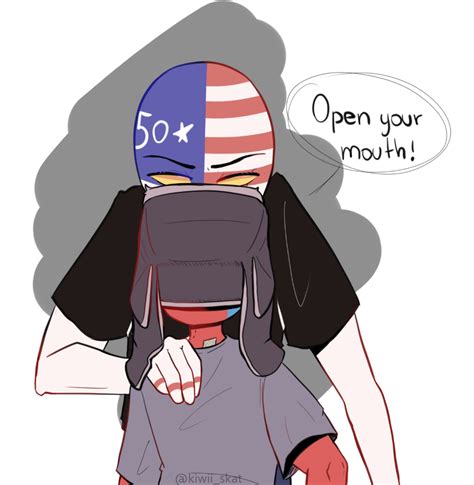 Countryhumans Rusame X America Comic Hot Sex Picture