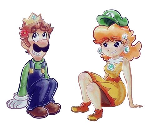392 Best Luigi And Daisy Images On Pinterest Luigi Videogames And