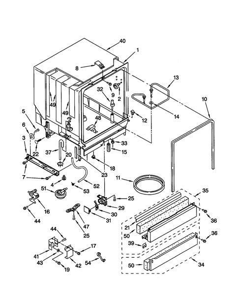 Kenmore Dishwasher Model Parts Diagram Drivenheisenberg