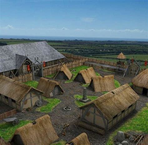 Viking Saxon Settlement In Danelaw England Viking House