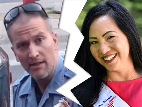 According to a facebook profile appearing to belong to ross, she has one daughter and works at a coffee shop in minneapolis. Ex-Cop Derek Chauvin's Wife Files For Divorce after George Floyd Killing