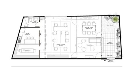 Oficinas Y Espacios De Trabajo Ejemplos De Arquitectura En Planta