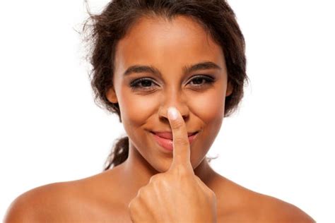 Royalty Free Nose Finger Pictures Images And Stock Photos Istock