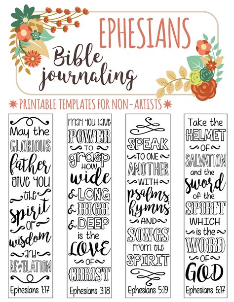 4 Bible Journaling Stencils Printable Templates Illustrated Christian