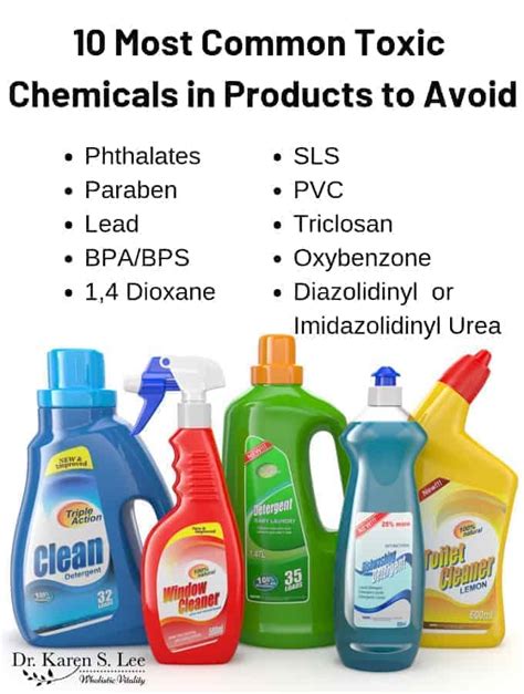 10 Common Toxic Chemicals To Avoid
