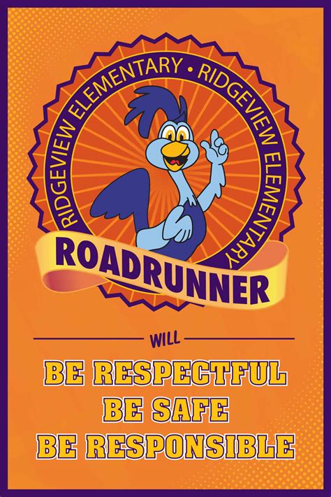 Theme Poster Roadrunner Mascot Junction