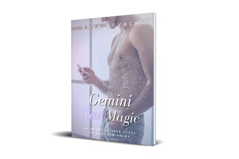 Gemini Text Magic Gemini Man Secrets — Anna Kovachs Blog