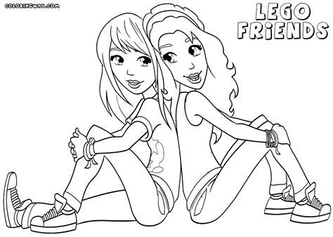 Lego Friends coloring pages  Coloring pages to download and print