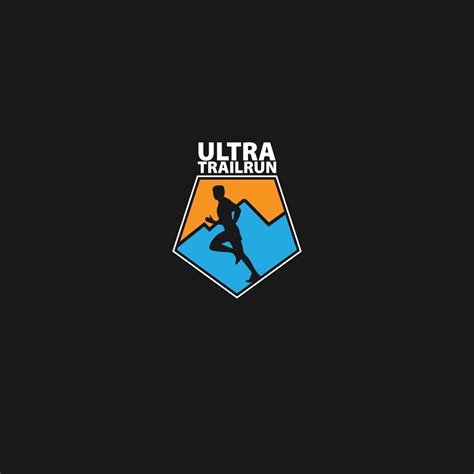 Ultra Trail Run Logo Vector 16313331 Vector Art At Vecteezy