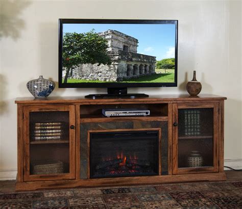 Electric fireplace log sets present a surprisingly authentic version of an actual wood fire. Pin on For the Home