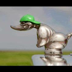 The iconic angry duck featured on the hood of martin penwalds mack truck has been a symbol of the spirit of adventure and renegade lifestyle from the movie. 400 VINTAGE CAR HOOD ORNAMENTS ideas | car hood ornaments ...