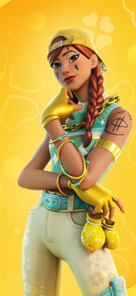 1242x2688 Aura Outfit Fortnite 4k Iphone Xs Max Hd 4k Wallpapers