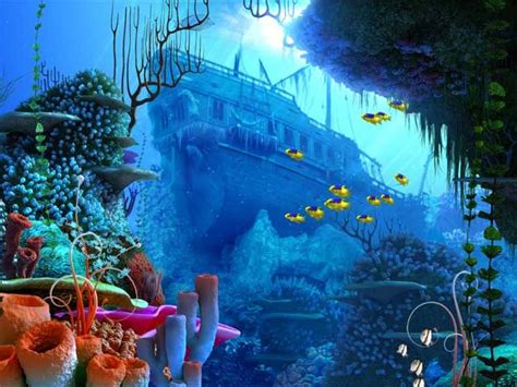 Live Screensavers For Windows 7 Coral Reef 3d
