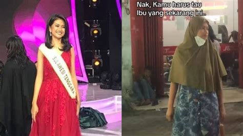 Viral Transformasi Lita Hendratno Finalis Miss Indonesia Yang Kini Jadi Emak Emak Sederhana