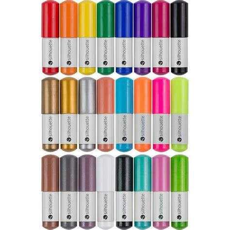 Silhouette Sketch Pen Starter Kit Fine Point Assorted Colors 24 Pack
