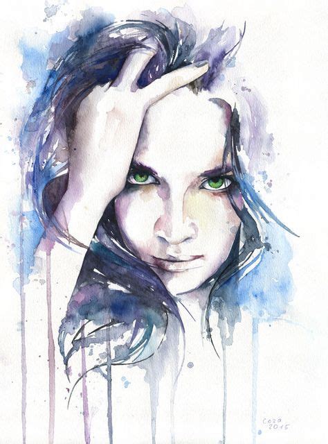 Wild Thing By Cora On Deviantart Watercolor Face
