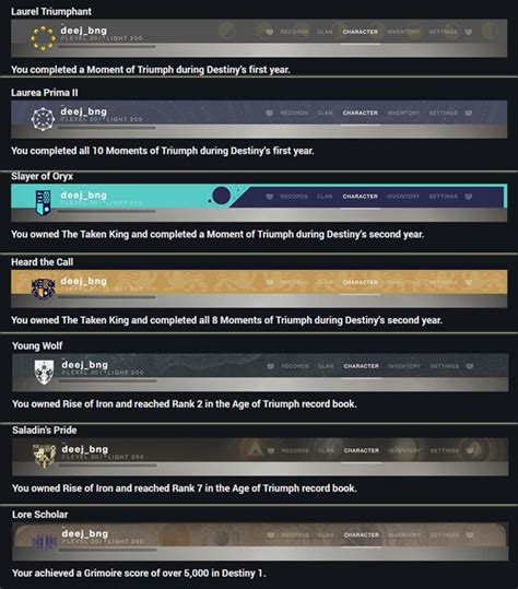 Bungie Reveals Which Accomplishments Carry Over To Destiny 2