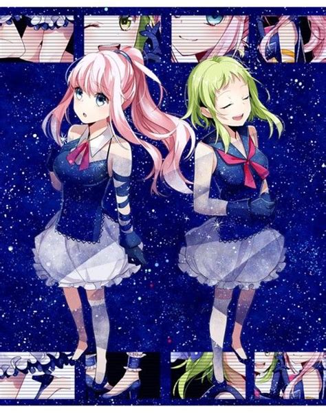 Luka And Gumi Vocaloid イラスト メグッポイド ユニゾン