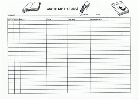 Términos y condiciones haga publicidad en monografías. Modelos De Fichas Para Prestamos De Libros - creditos ...