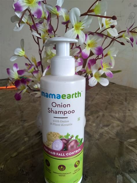 Mamaearth Onion Hair Fall Shampoo For Hair Growth And Hair Fall Control