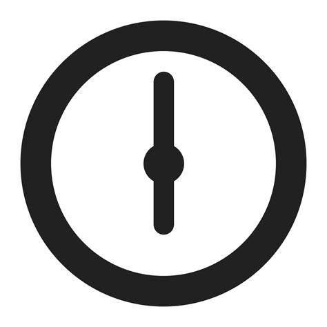 Six Oclock Icon Fluentui Emoji Mono Iconpack Microsoft