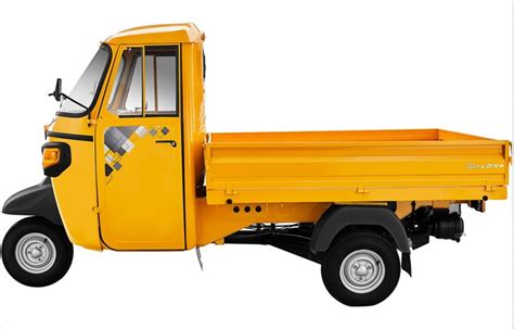 Piaggio Ape Xtra Ldx Three Wheeler Launched With Increased Cargo Space