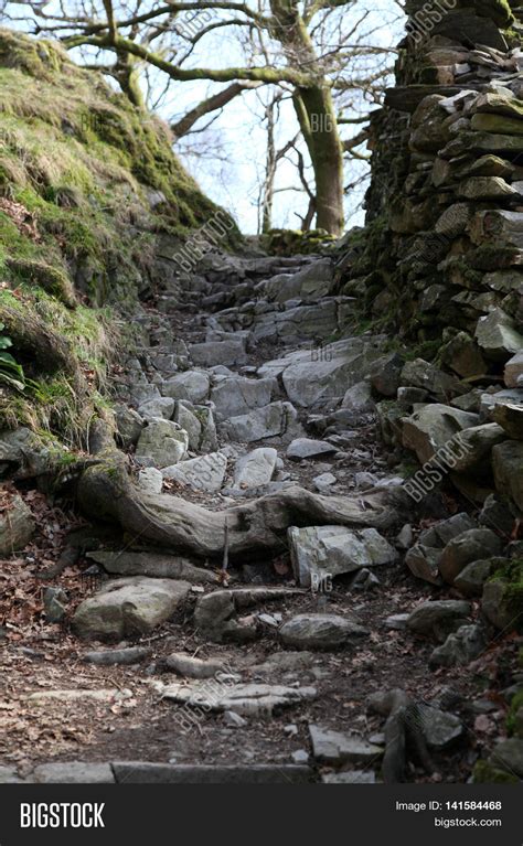 Typical Rocky Path Image And Photo Free Trial Bigstock