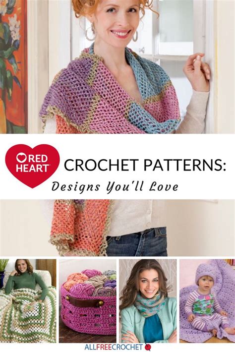 19 Red Heart Crochet Patterns To Love Red Heart Crochet Patterns