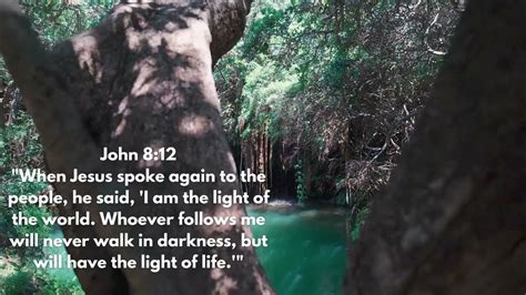 John 812 When Jesus Spoke Again To The People He Said I Am The Light