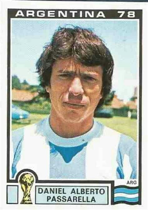 daniel passarella of argentina 1978 world cup finals card argentina football team world cup