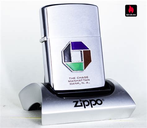 J.p no claim to original u.s. Bật Lửa ZIPPO XƯA 1966 - THE CHASE MANHATTAN BANK » ZippoShop