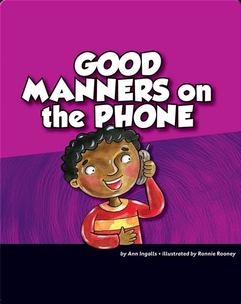Good Manners On The Phone Book By Ann Ingalls Epic