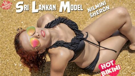 Nilmini Sheron Hot Bikini Photo Shoot Sl Model Zone Youtube