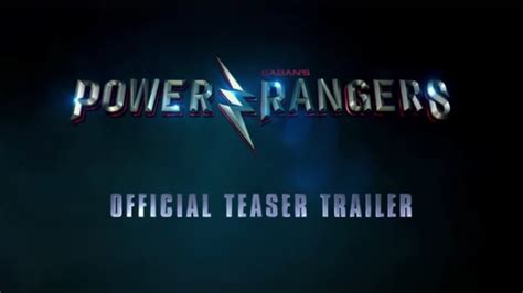 Power Rangers Movie Teaser Trailer Is Officially Released Discover