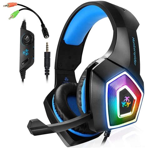 Xbox One Headset With Mic Led Light On Ear Gaming Headphone Ps435mm