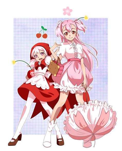 Cherry Blossom Cookie And Cherry Cookie Cookie Run Drawn By Sammu