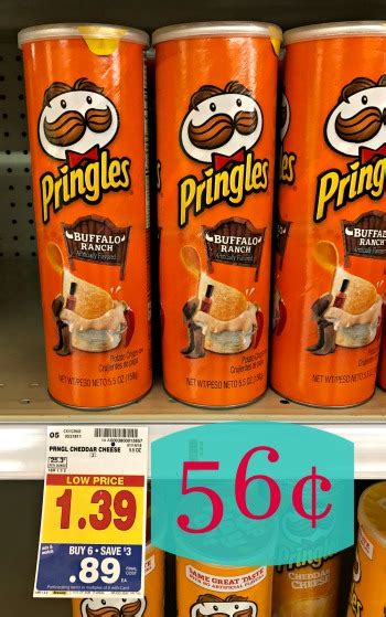 Pringles Just 56¢ Each Kroger Couponing